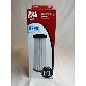 Dirt Devil F1 HEPA Media Filter for Bagless Upright Vacuums New In Box
